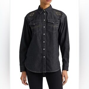 Ralph Lauren Studded Denim Shirt